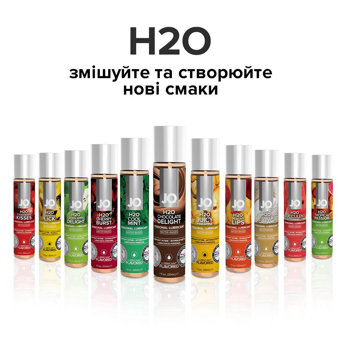 Лубрикант їстівний на водній основі System JO H2O Шоколад 30 мл (SO1475) - фото 5