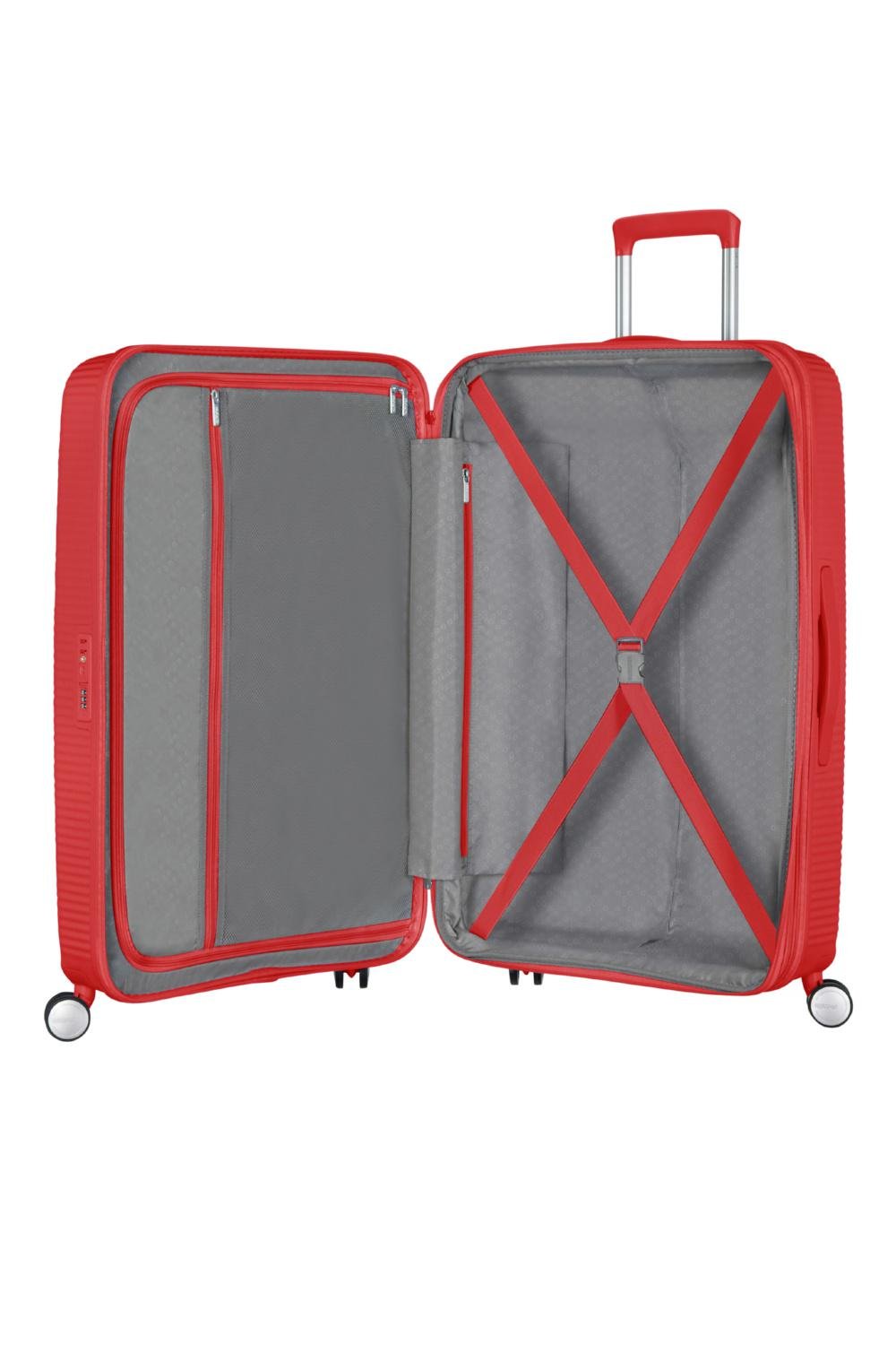 Валіза з розширенням American Tourister Soundbox 67x46,5x29/32 см Червоний (32G-10002) - фото 10