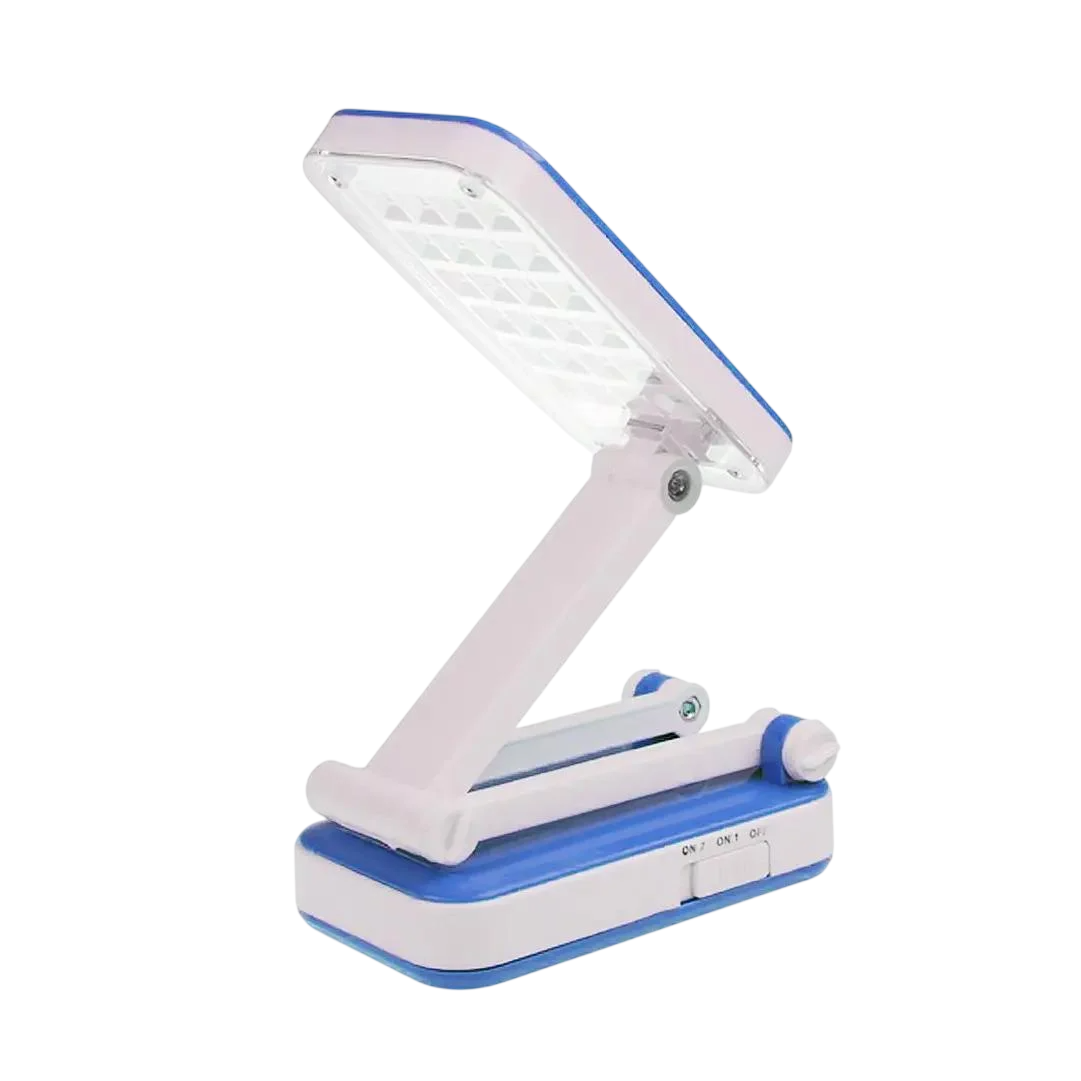 Настільна лампа Watton WT-006 акумуляторна світлодіодна трансформер час роботи до 10 годин Блакитний Настільна лампа Watton WT-006 акумуляторна світлодіодна трансформер час роботи до 10 годин Блакитний