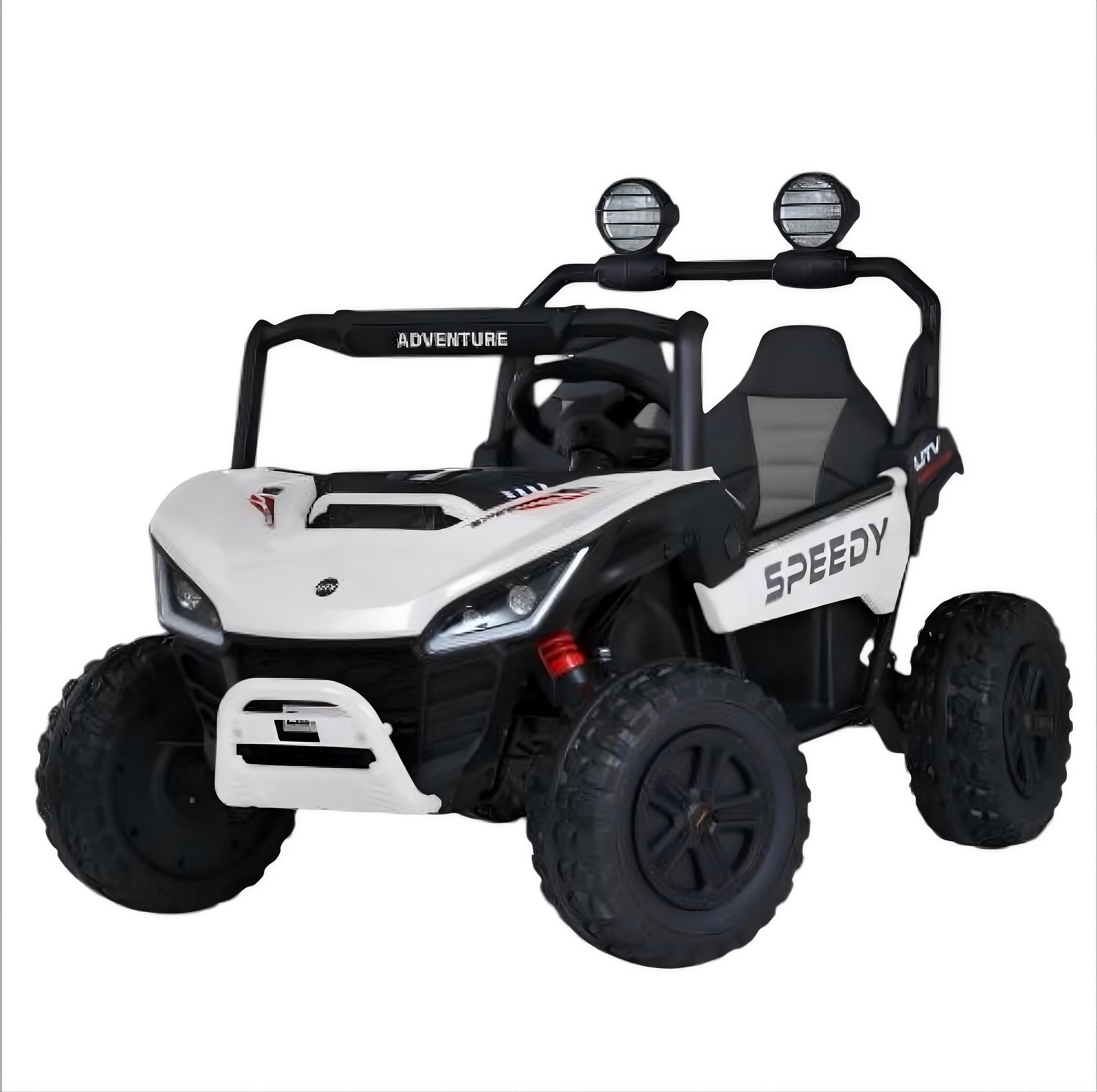 Детский джип Bambi Racer M 6205EBLR-1 24V 4×45W/2 аккумулятора/EVA колеса/кожаное сиденье/Bluetooth/MP3/свет Белый (33382580)