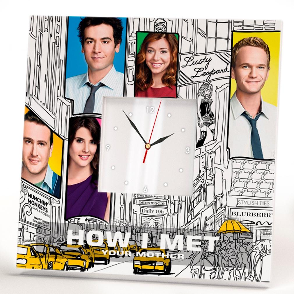 Часы Сериал "Как я встретил вашу маму" 260x260 мм (C03521) Часы Сериал "Как я встретил вашу маму" 260x260 мм (C03521)