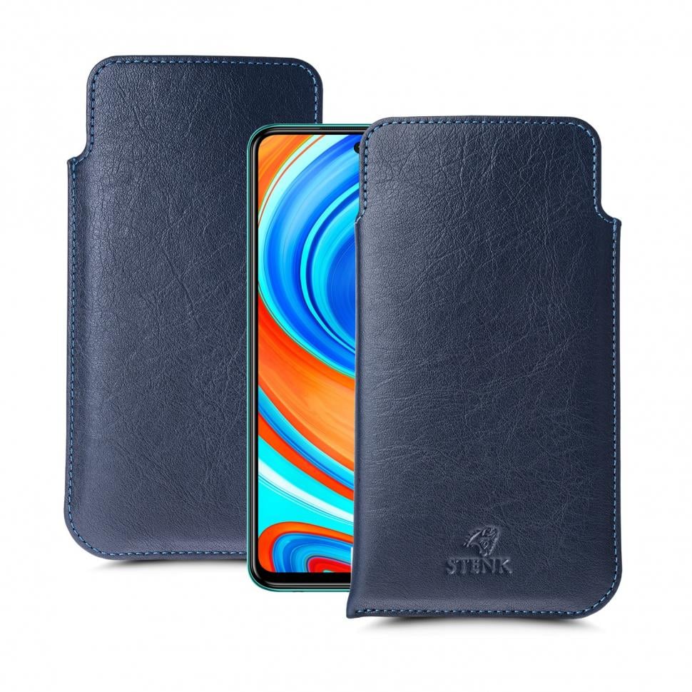 Футляр Stenk Elegance для Xiaomi Redmi Note 9 Pro Синій (65154) Футляр Stenk Elegance для Xiaomi Redmi Note 9 Pro Синій (65154)