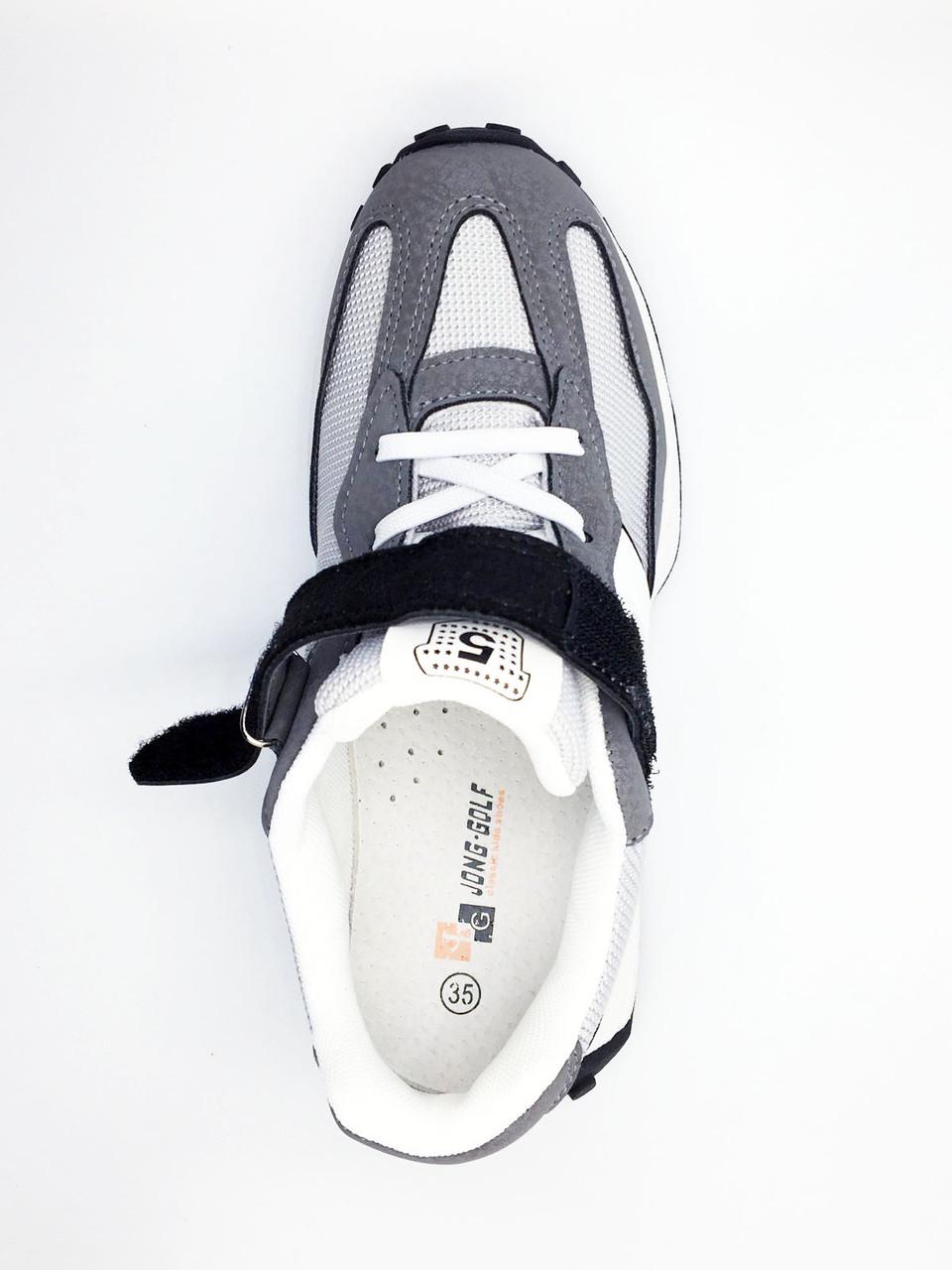 Кросівки для хлопчиків Jong Golf C10802-2/32 р. 32 Сірий - фото 5 Кросівки для хлопчиків Jong Golf C10802-2/32 р. 32 Сірий - фото 5