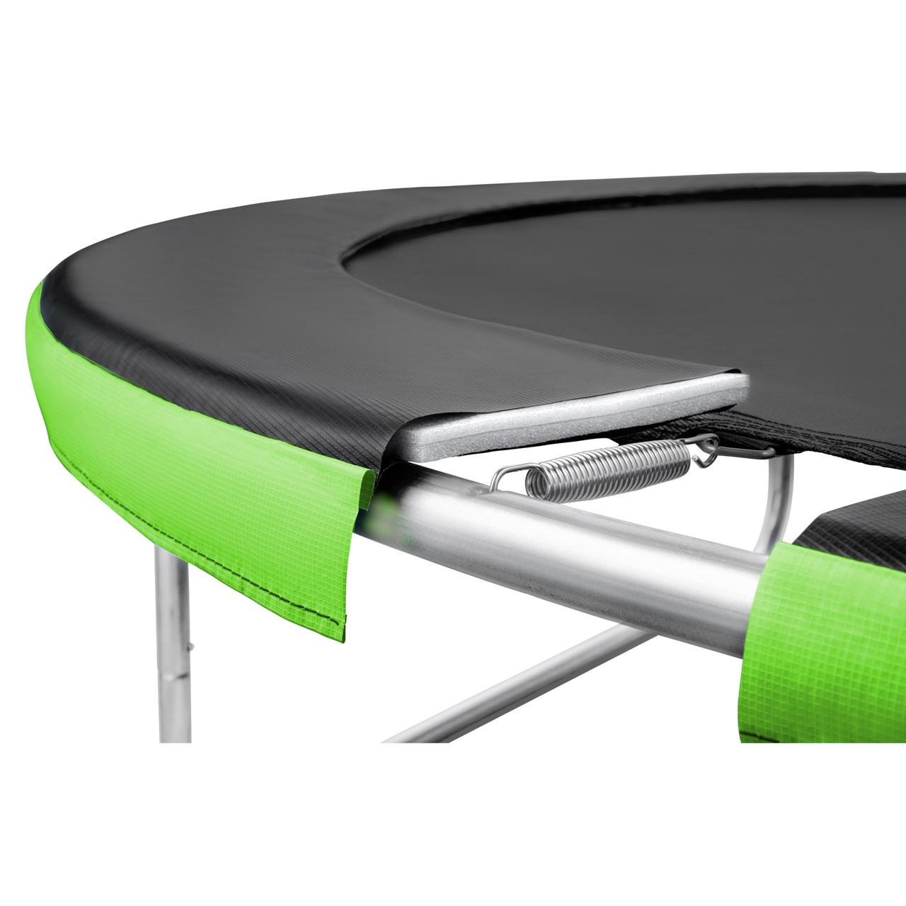 Батут із внутрішньою сіткою 4FIZJO 4FJ0311 Pro 10FT 312 см Black/Green - фото 4