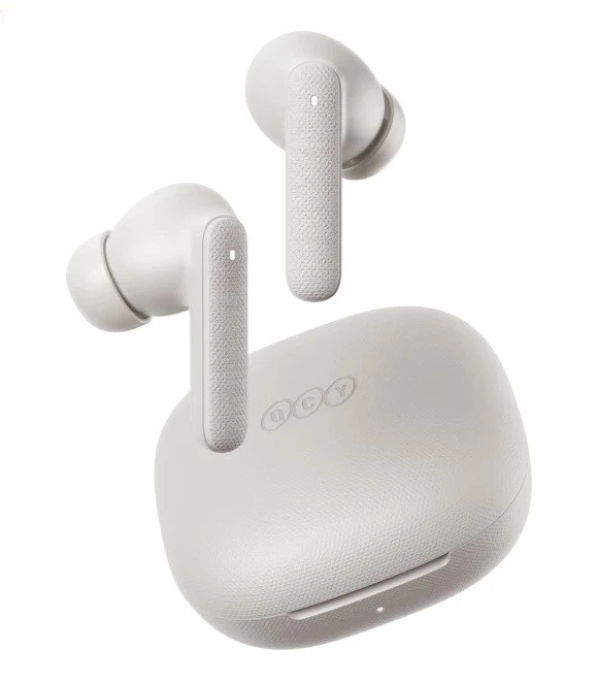 Наушники беспроводные QCY Buds White