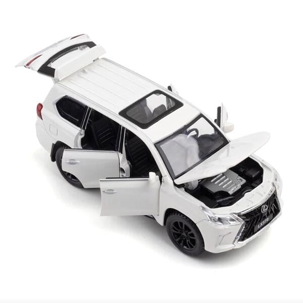 Машинка Lexus LX570 TK Union Group моделька 16 см Білий (59875)