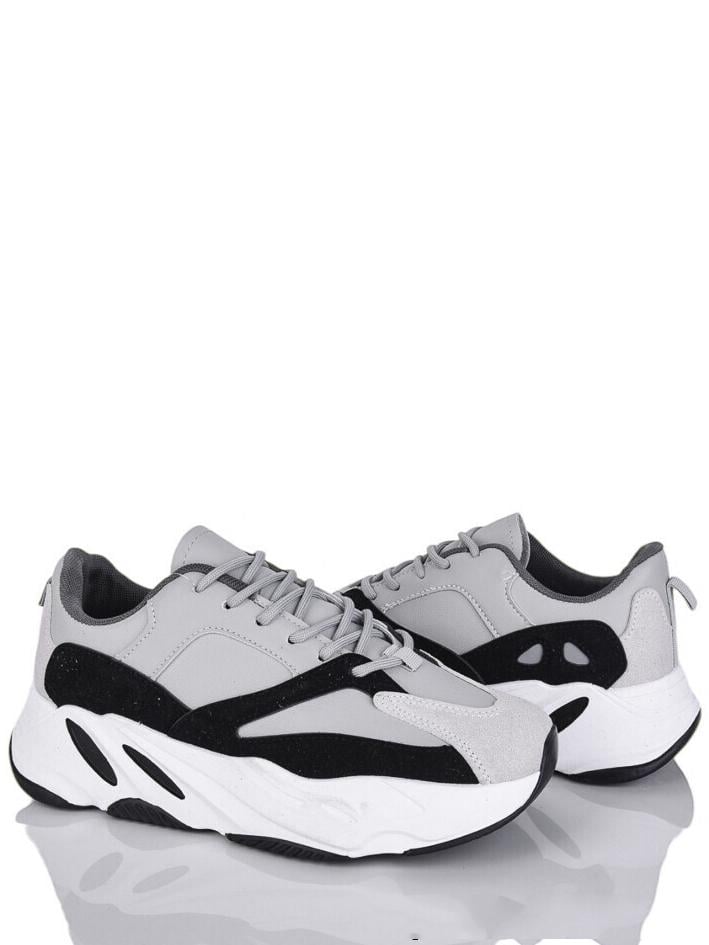 Кроссовки кожаные Stilli CWN50-5 р. 36 Серый