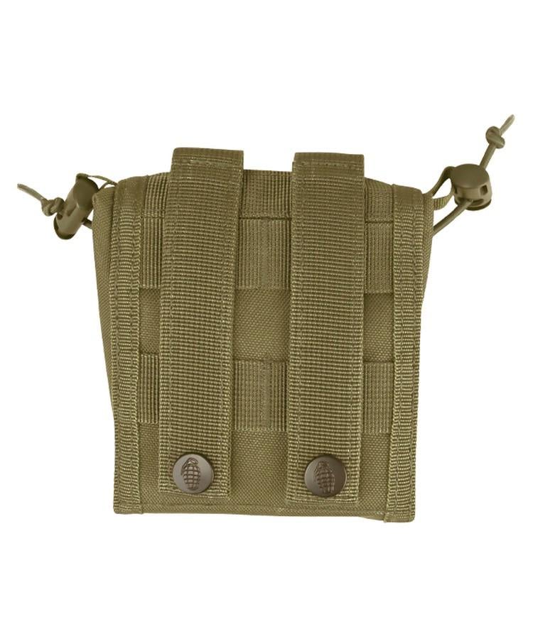 Подсумок для отработанных магазинов Kombat UK Folding Ammo Dump Pouch (kb-fadp-coy yavs L) - фото 3