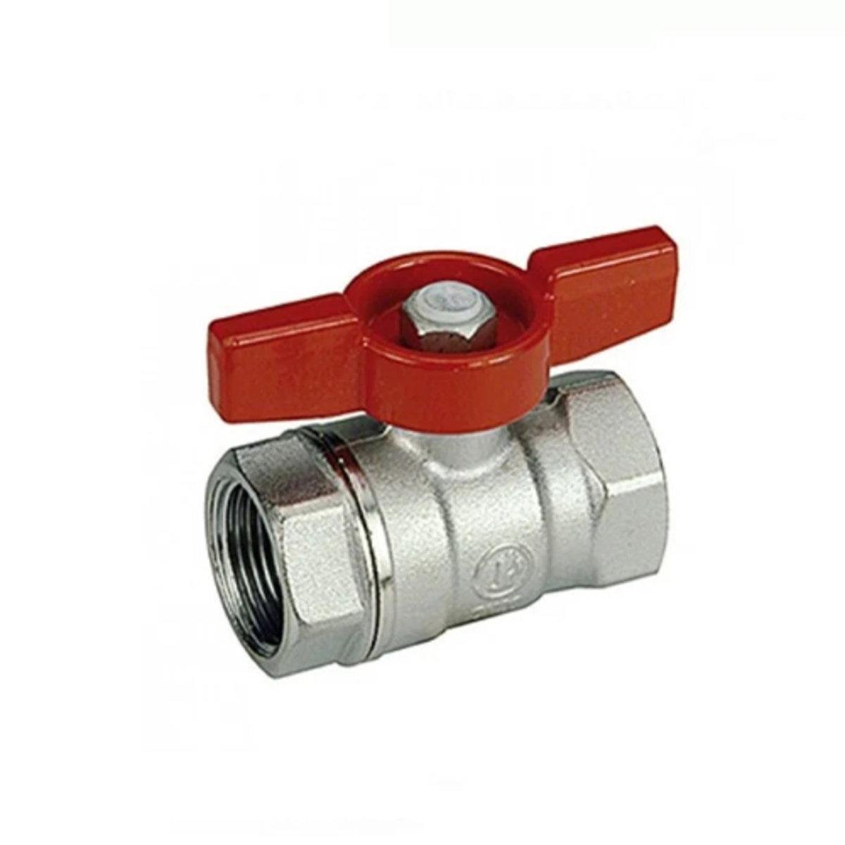 Кран кульовий Giacomini DN15 ВВ R251X003 метелик 1/2" (81026)