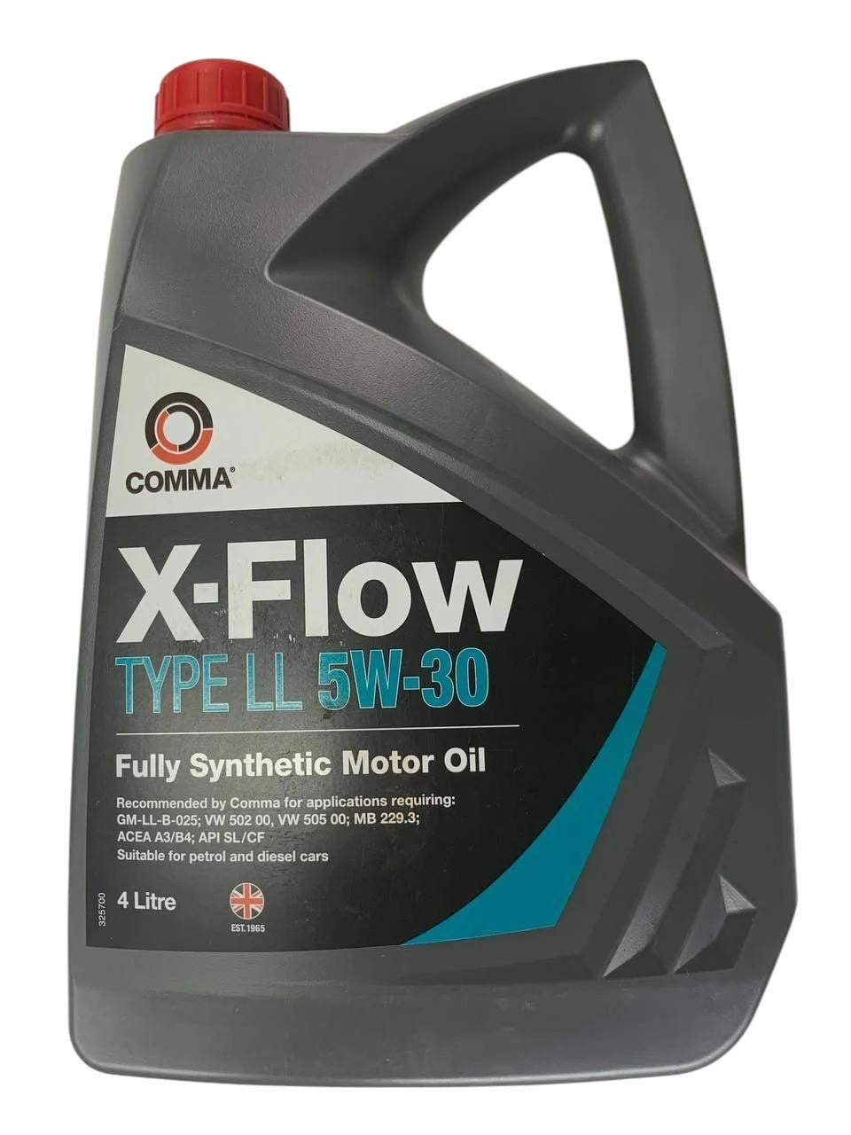 Масло COMMA 5W 30 X-FLOW TYPE LL 4 л (3094587299) Масло COMMA 5W 30 X-FLOW TYPE LL 4 л (3094587299)