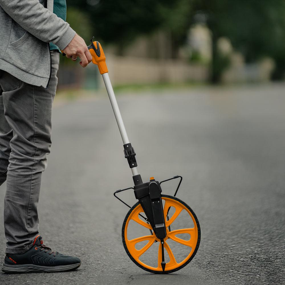 Колесо мерное с механическим счетчиком и складной ручкой DIY-MW11-M/CB 318 мм - фото 5 Колесо мерное с механическим счетчиком и складной ручкой DIY-MW11-M/CB 318 мм - фото 5