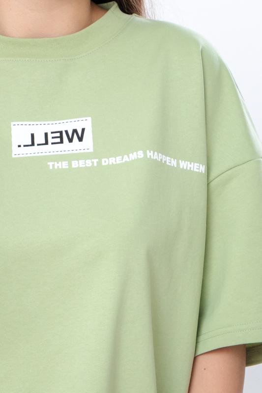 Комплект жіночий футболка та штани Носи Своє р. 44 Зелений (8399-057-33-v0) - фото 5 Комплект жіночий футболка та штани Носи Своє р. 44 Зелений (8399-057-33-v0) - фото 5