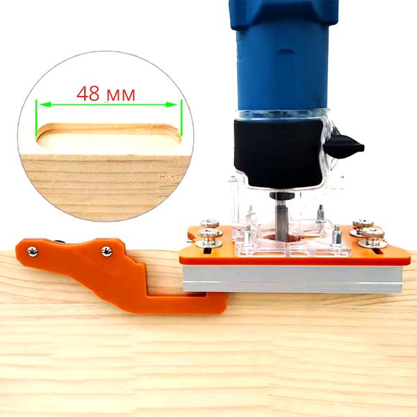 База для фрезера для использования с электрическими фрезерами кромками d 64-65 мм (J00132) - фото 3 База для фрезера для использования с электрическими фрезерами кромками d 64-65 мм (J00132) - фото 3