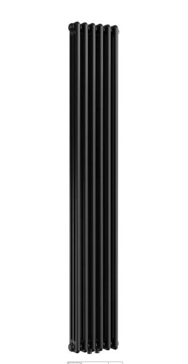 Радиатор трубчатый Cordivari ARDESIA COL.3 EL.6 276x1800 AS9 нижнее подключение F04 Grigio Grafite/Graphite Grey (38122683)