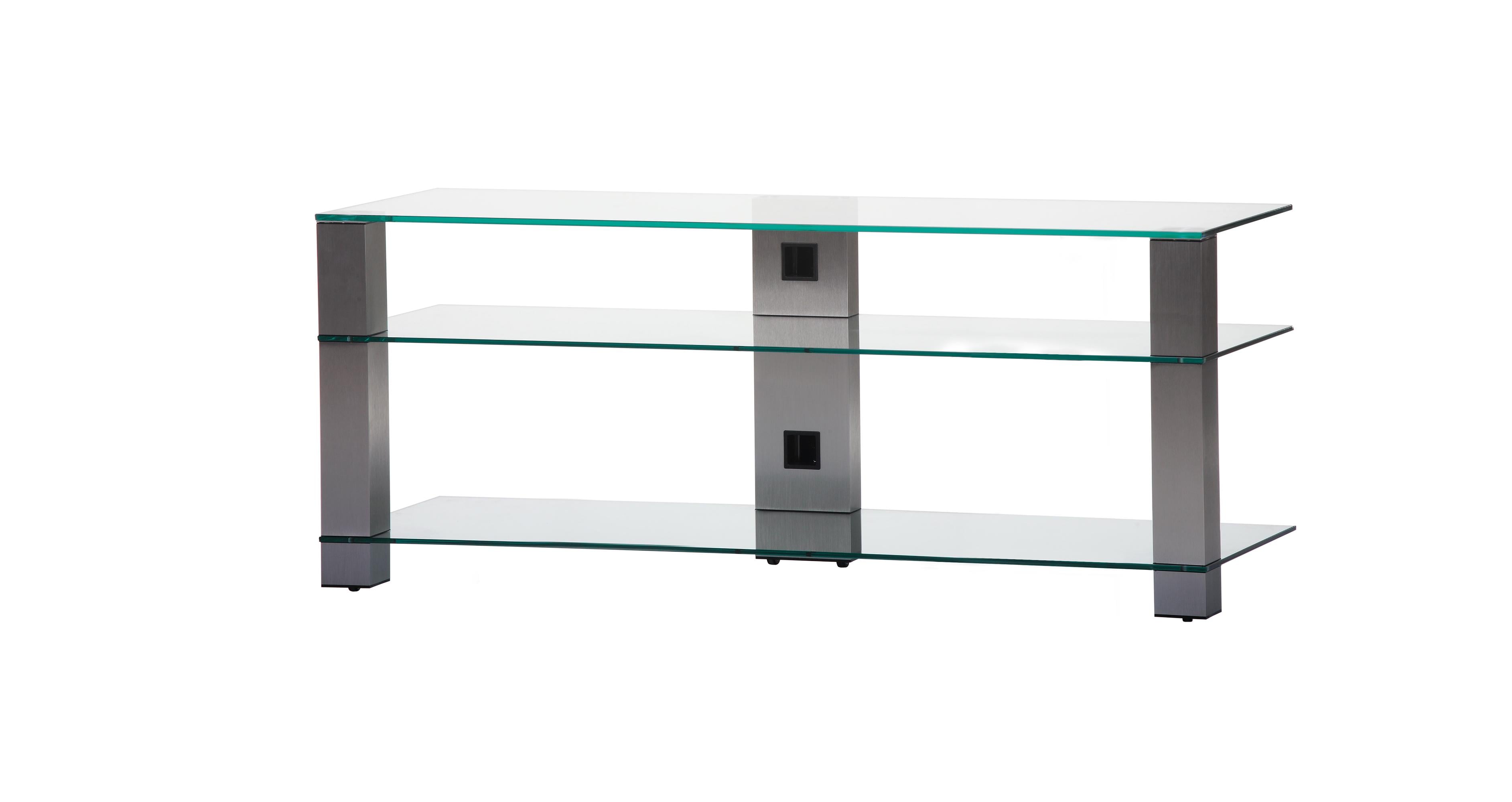 Подставка для телевизора Sonorous PL 3404-C-INX 140x44x55 см Серебристый (3406)