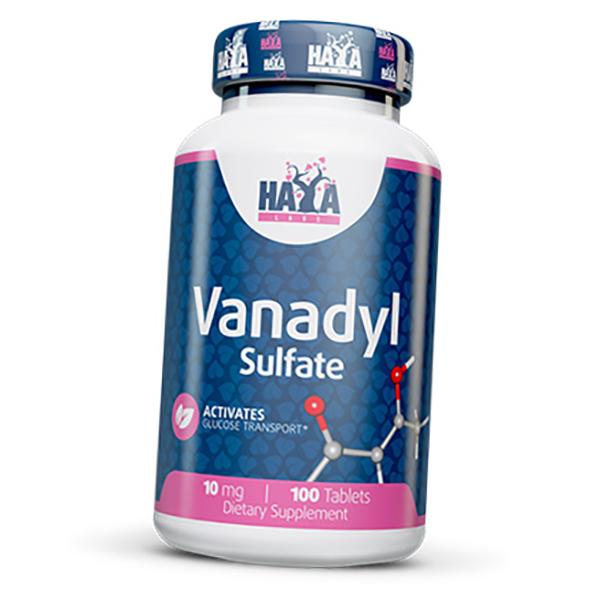 Ванадій сульфат Haya Vanadyl Sulfate 10 100 таб. (36405087)