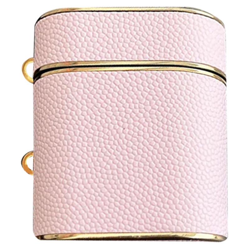Футляр шкіряний Epik Suitcase для навушників AirPods 1/2 Pink (00000068144_5)