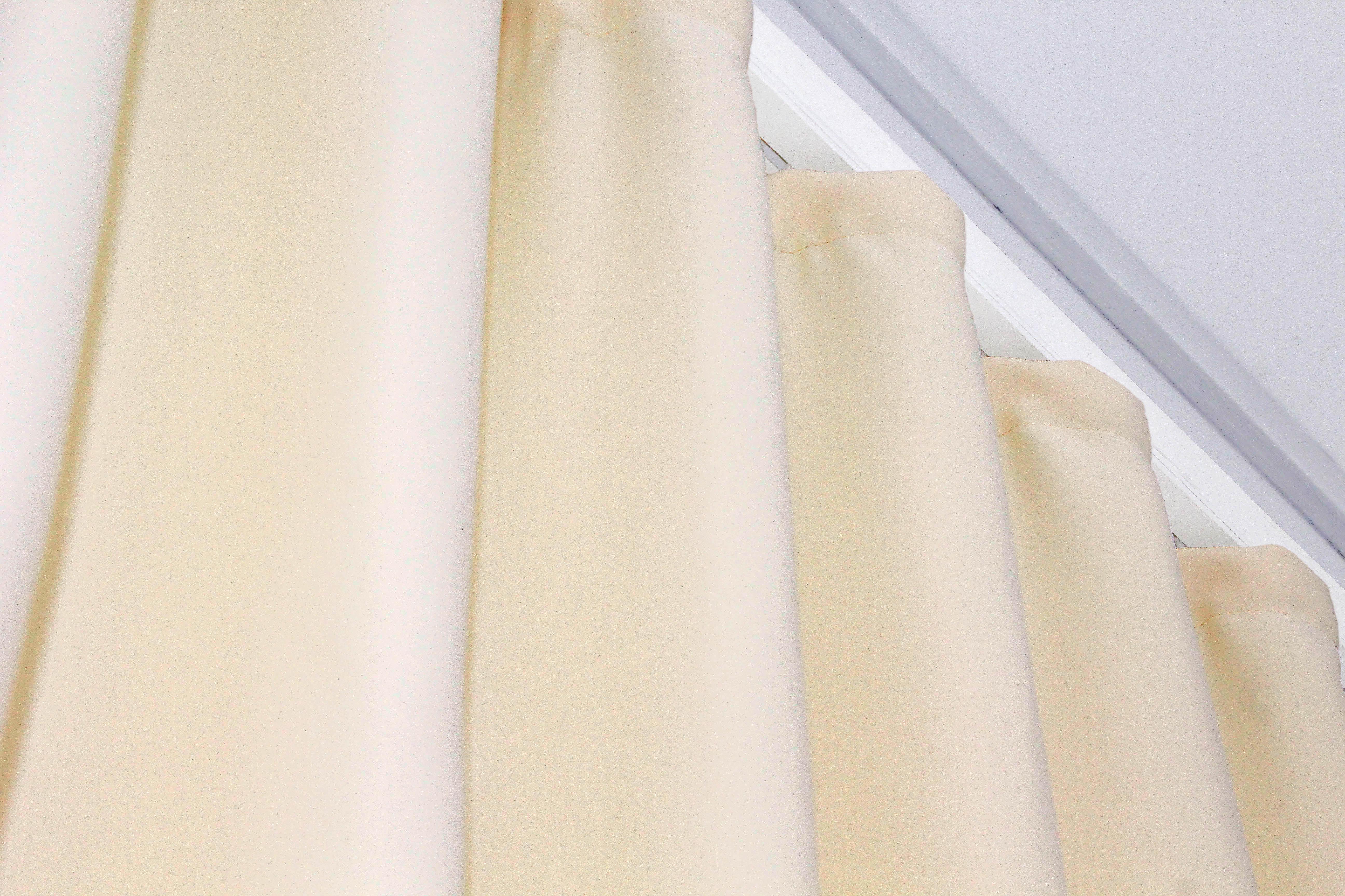 Комплект готовых штор VR-Textil Блэкаут Bagema Rvs № 1293ш 150х275 см 2 шт. Кремовый (33-0144) - фото 6 Комплект готовых штор VR-Textil Блэкаут Bagema Rvs № 1293ш 150х275 см 2 шт. Кремовый (33-0144) - фото 6