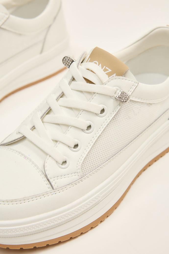 Сліпони жіночі LONZA шкіряні р. 36 Білий (198886) - фото 4