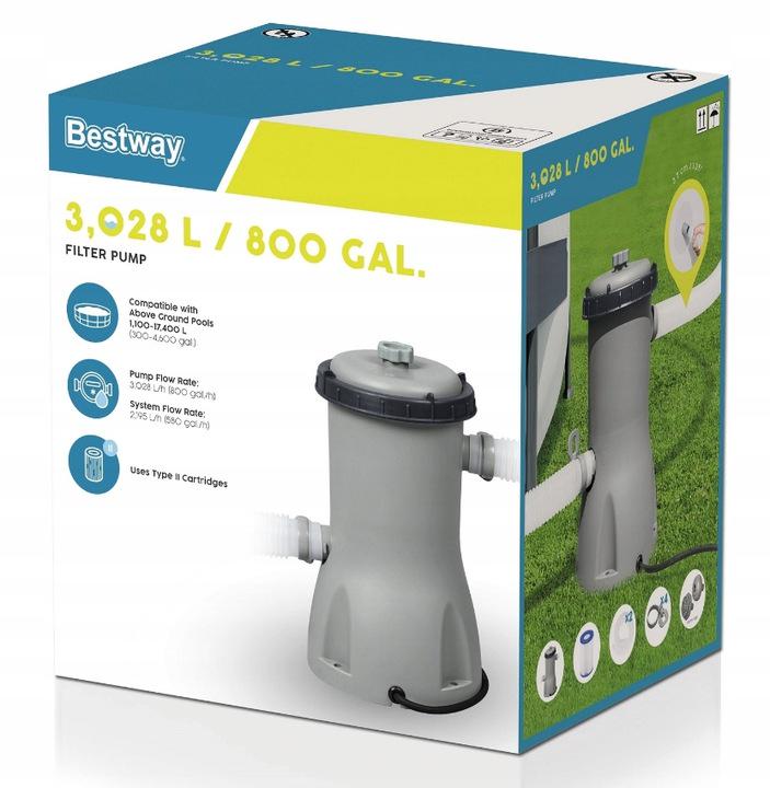 Фільтр насос для басейнів Bestway 58386 3028 л/год (12063011) - фото 12 Фільтр насос для басейнів Bestway 58386 3028 л/год (12063011) - фото 12