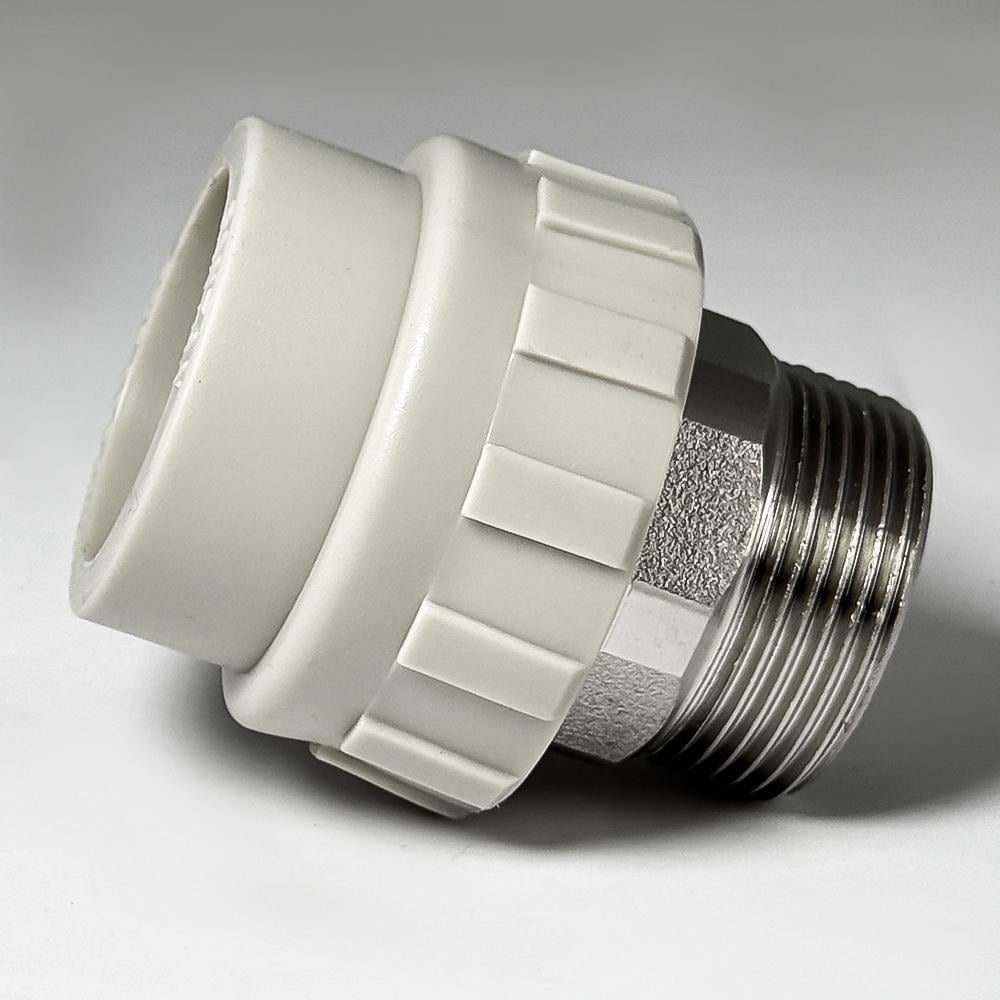 Муфта SANTAN 40х1 1/4" PP-R із зовнішнім різьбленням (68860)