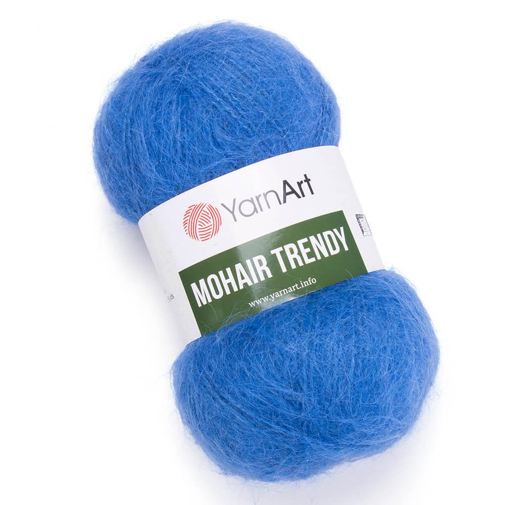 Пряжа YarnArt Mohair Trendy 140 Темно-голубой (6219)