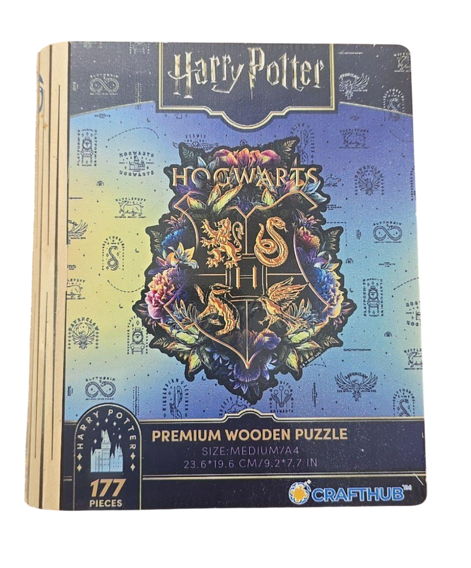 Деревянный пазл Crafthub Harry Potter Hogwarts 177 деталей