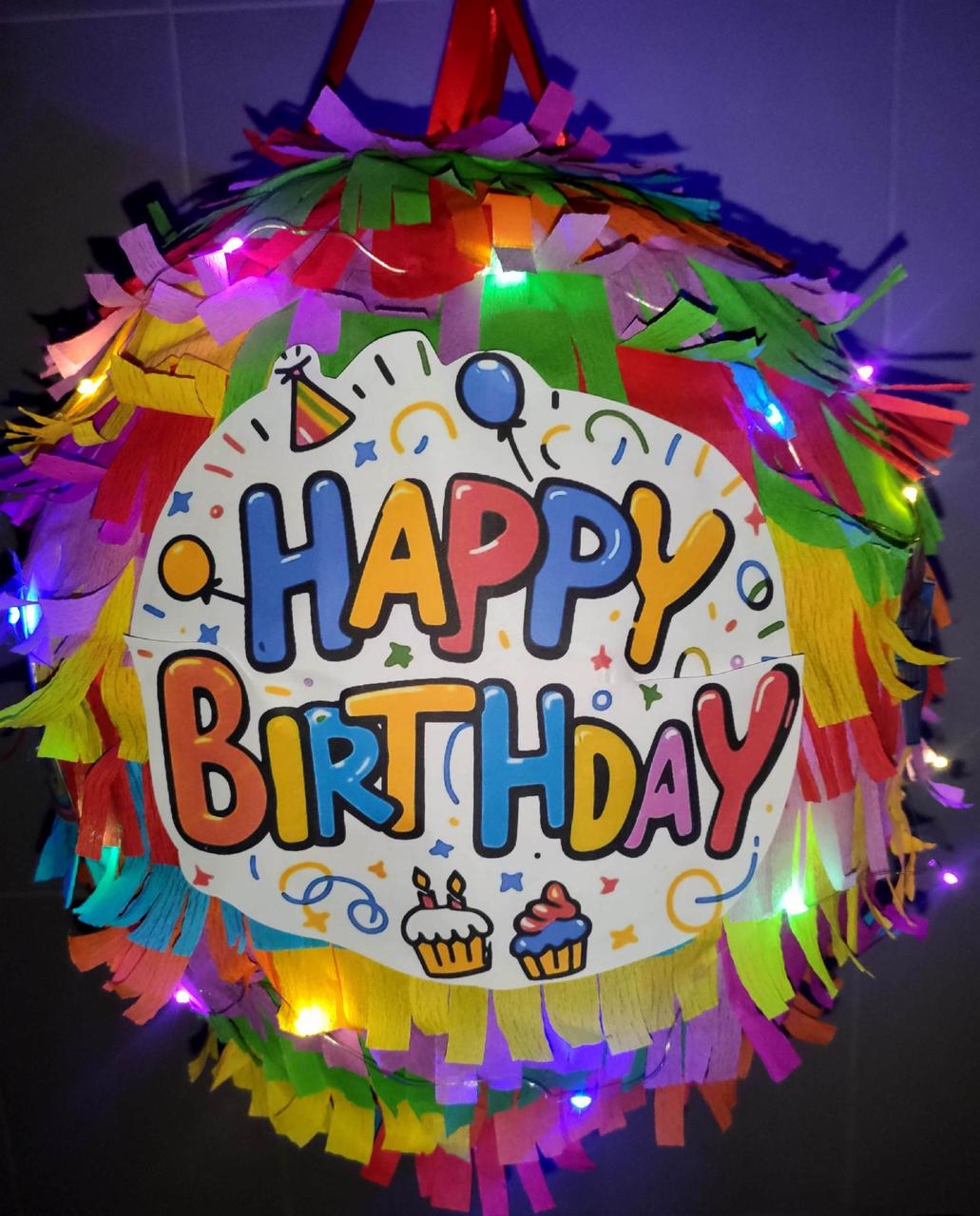 Сяюча піньята PandClub Happy Birthday (3213783766)