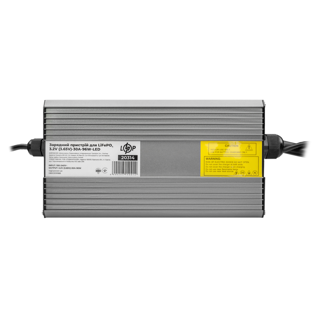 Зарядное устройство для аккумуляторов LiFePO4 3,2V 3,65V-30A-96W-LED