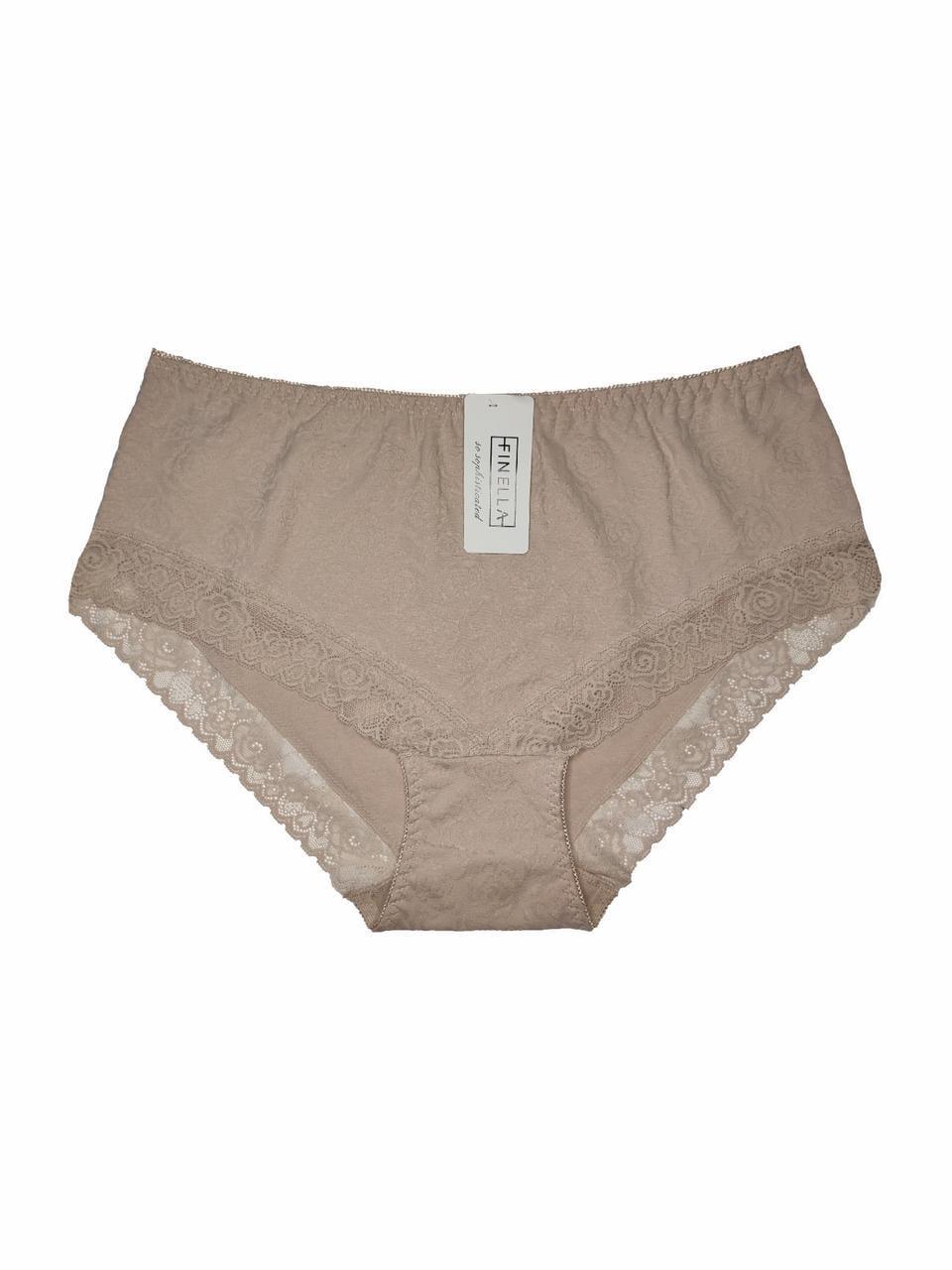 Трусы женские коттоновые Finella 127 3XL р. 52-54 Бежевый