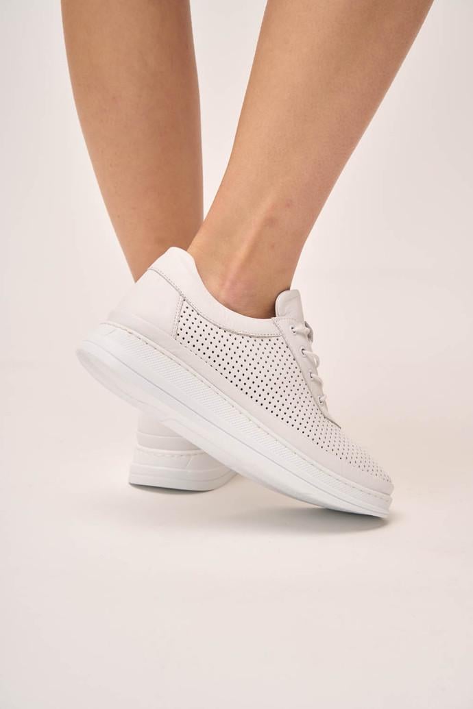 Мокасини жіночі Anna Lucci шкіряні р. 36 Білий (195595) - фото 4 Мокасини жіночі Anna Lucci шкіряні р. 36 Білий (195595) - фото 4