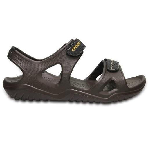 Сандалі Crocs Swiftwater River Sandal р. M10/W12/43 28 см Espresso/Tan (203965) - фото 1