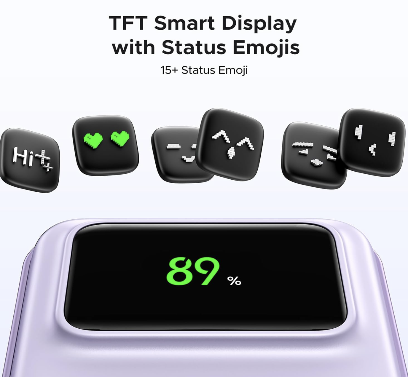 Магнитная батарея UGREEN Uno 20Вт Qi2 10000 mAh Magsafe Power Bank Purple - фото 5 Магнитная батарея UGREEN Uno 20Вт Qi2 10000 mAh Magsafe Power Bank Purple - фото 5