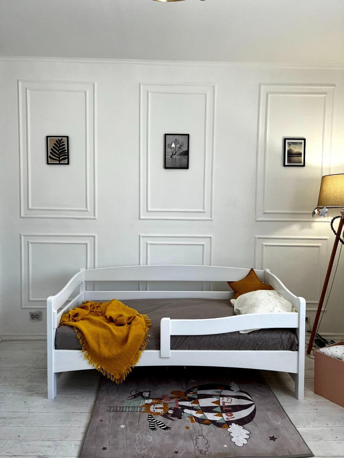 Ліжко підліткове Goydalka Afina 190x80 см Білий - фото 2