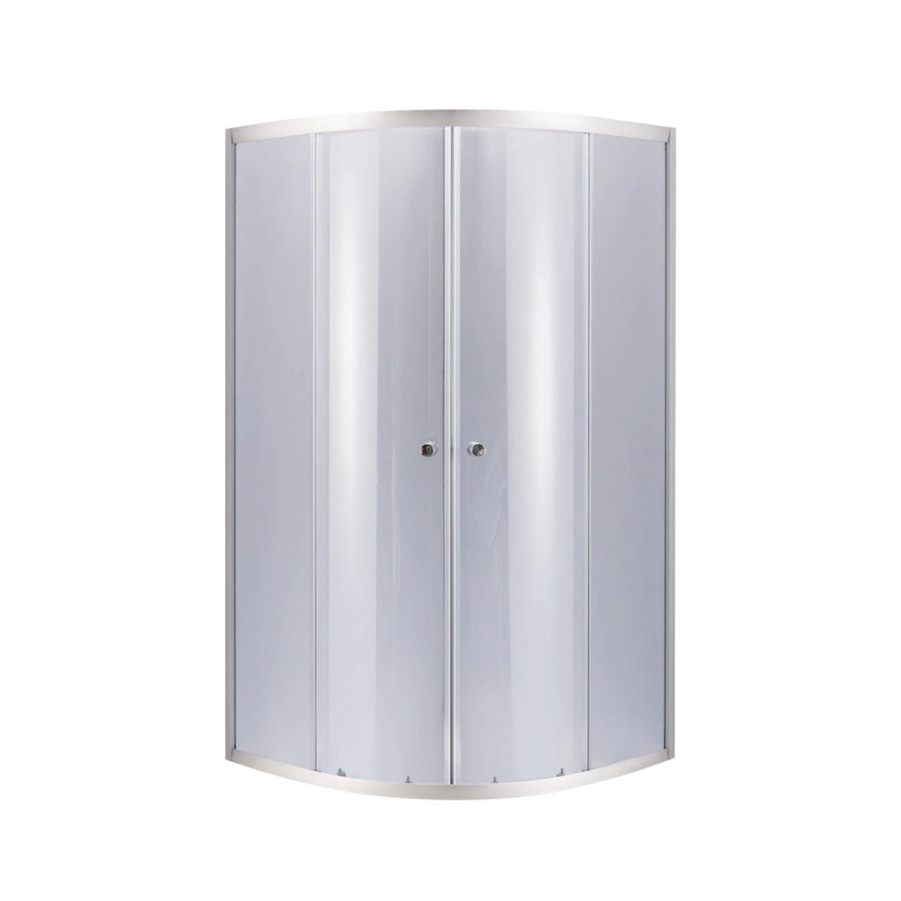 Душова кабіна Latwa SC80x80.SAT.MID.GR полукругла скло тон. 4 мм/душовий піддон KAPIELKA ST80x80x26 з панеллю Lidz (2663334232) - фото 3 Душова кабіна Latwa SC80x80.SAT.MID.GR полукругла скло тон. 4 мм/душовий піддон KAPIELKA ST80x80x26 з панеллю Lidz (2663334232) - фото 3