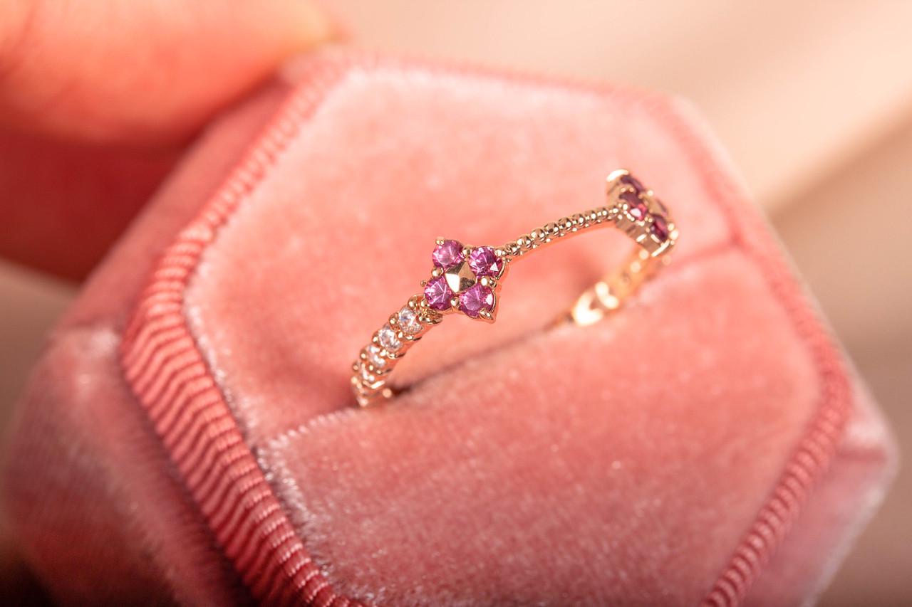 Кільце з червоного золота в стилі LV (2134339789)