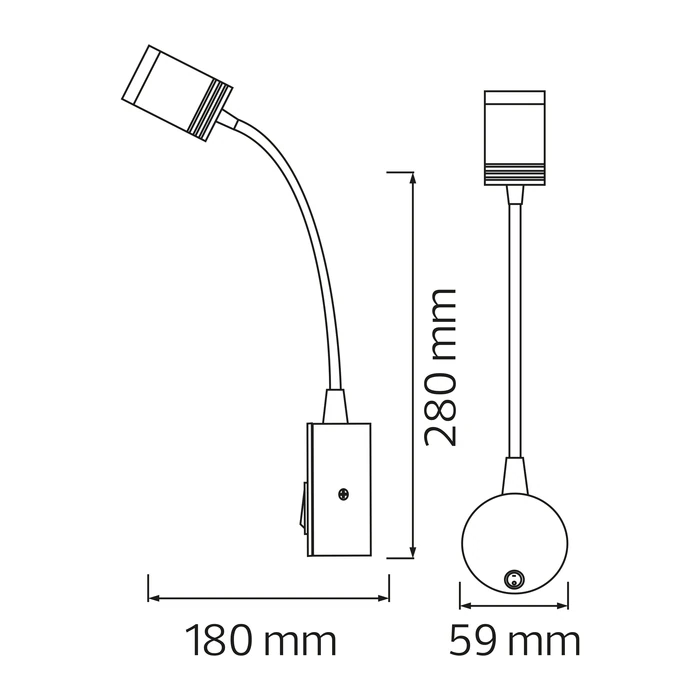 Підсвічування дзеркал та картин Led Turna 3 W 4200 K - фото 3