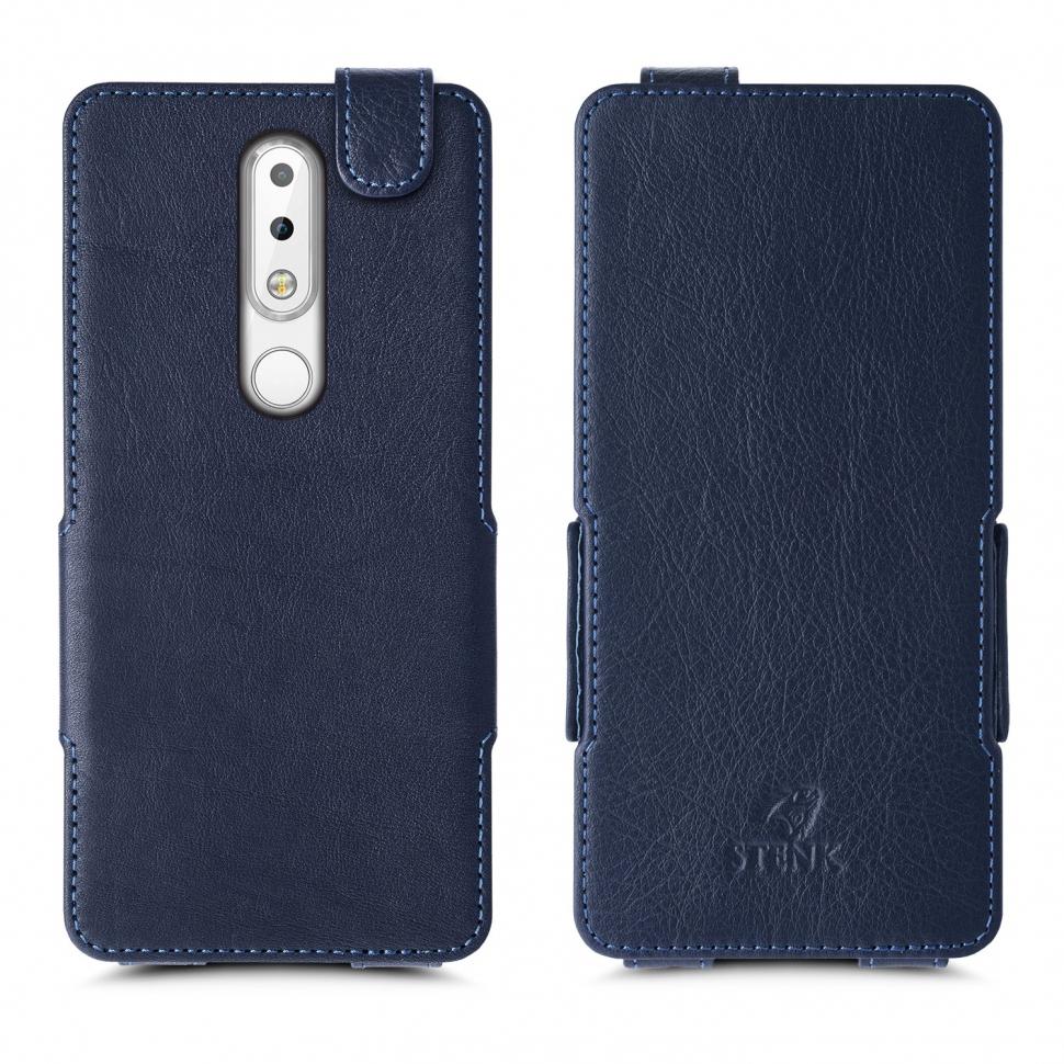 Чехол флип Stenk Prime для Nokia 6.1 Plus Синий (62053)