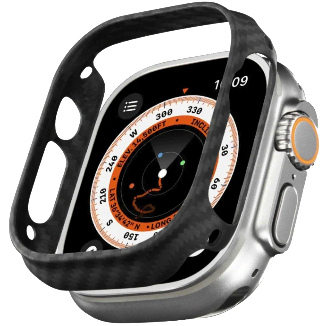 Ремінець та чохол Pitaka Chroma Carbon Band for Watch 49 Dreamland Mosaic and Air Case (AWB2303/KW3001A) - фото 6 Ремінець та чохол Pitaka Chroma Carbon Band for Watch 49 Dreamland Mosaic and Air Case (AWB2303/KW3001A) - фото 6