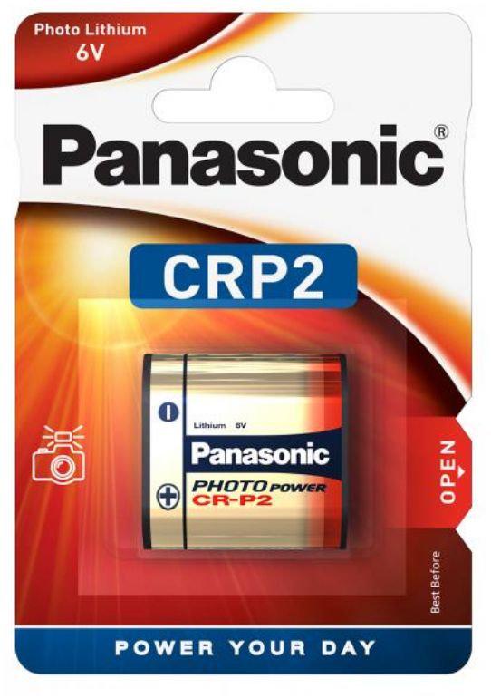 Батарейка литиевая Panasonic Lithium Power CRP2 CR-P2L/1BP 6V блистер (3000)