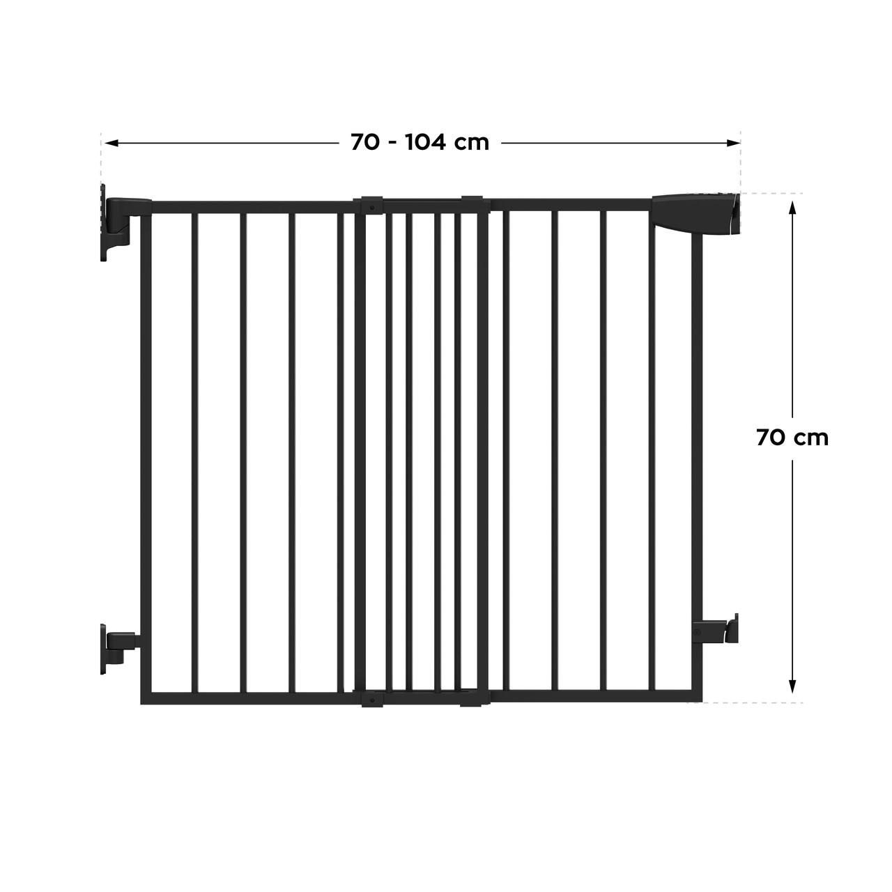 Барьер межкомнатный-лестничный Guardian Tulano 1.0 70-104 см Black - фото 8 Барьер межкомнатный-лестничный Guardian Tulano 1.0 70-104 см Black - фото 8