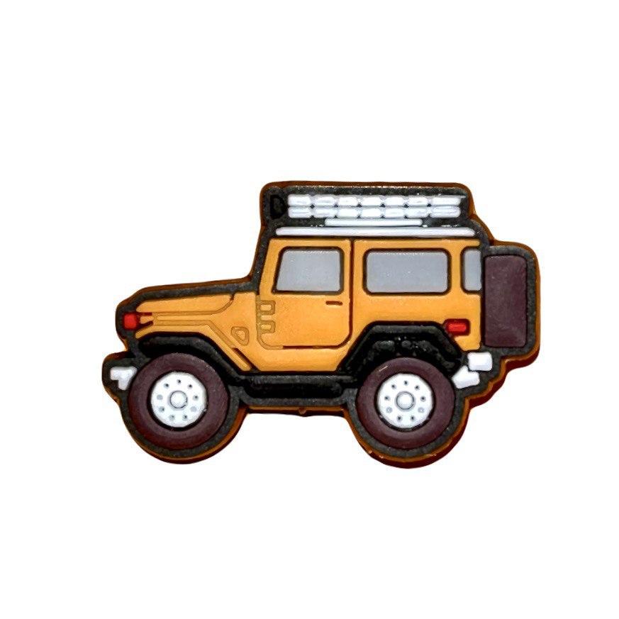 Джибитси Jibbitz Машина Jeep Оранжевій 1 шт. (50122)