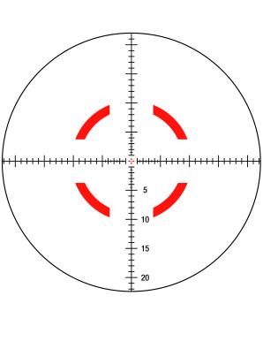 Прицел оптический TRIJICON VCOG 1-8x28 Red MRAD Crosshair (72713984) - фото 4 Прицел оптический TRIJICON VCOG 1-8x28 Red MRAD Crosshair (72713984) - фото 4