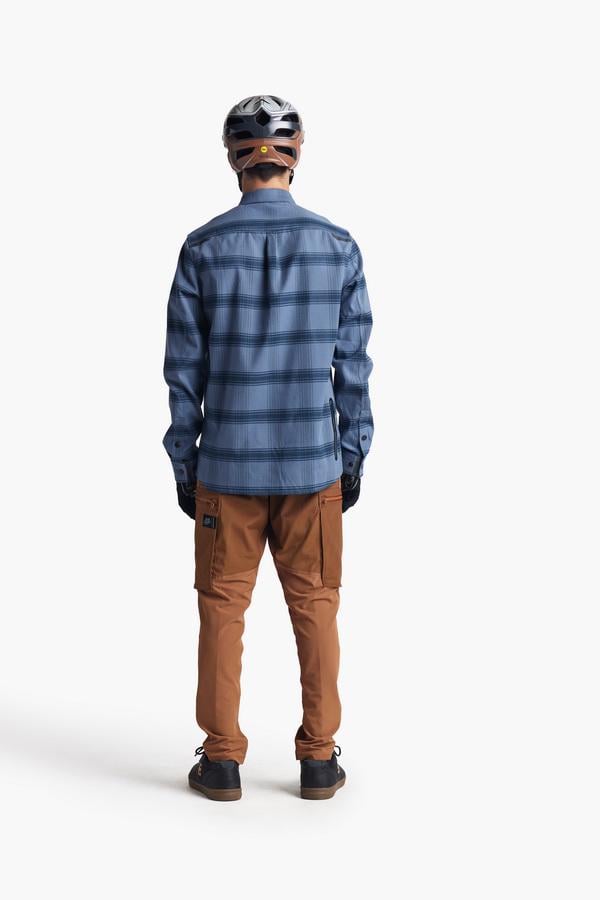 Сорочка TLD Grind Flannel Stripe M Blue Mirage (827260013) - фото 12