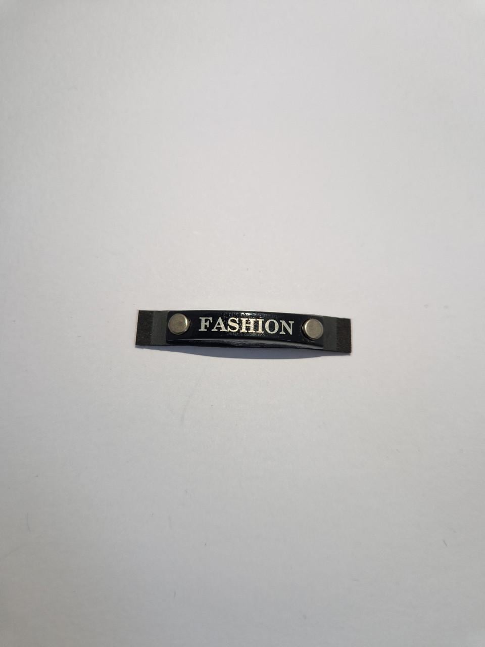 Нашивка кожаная пришивная Fashion 4 см Черный (1950164827) Нашивка кожаная пришивная Fashion 4 см Черный (1950164827)