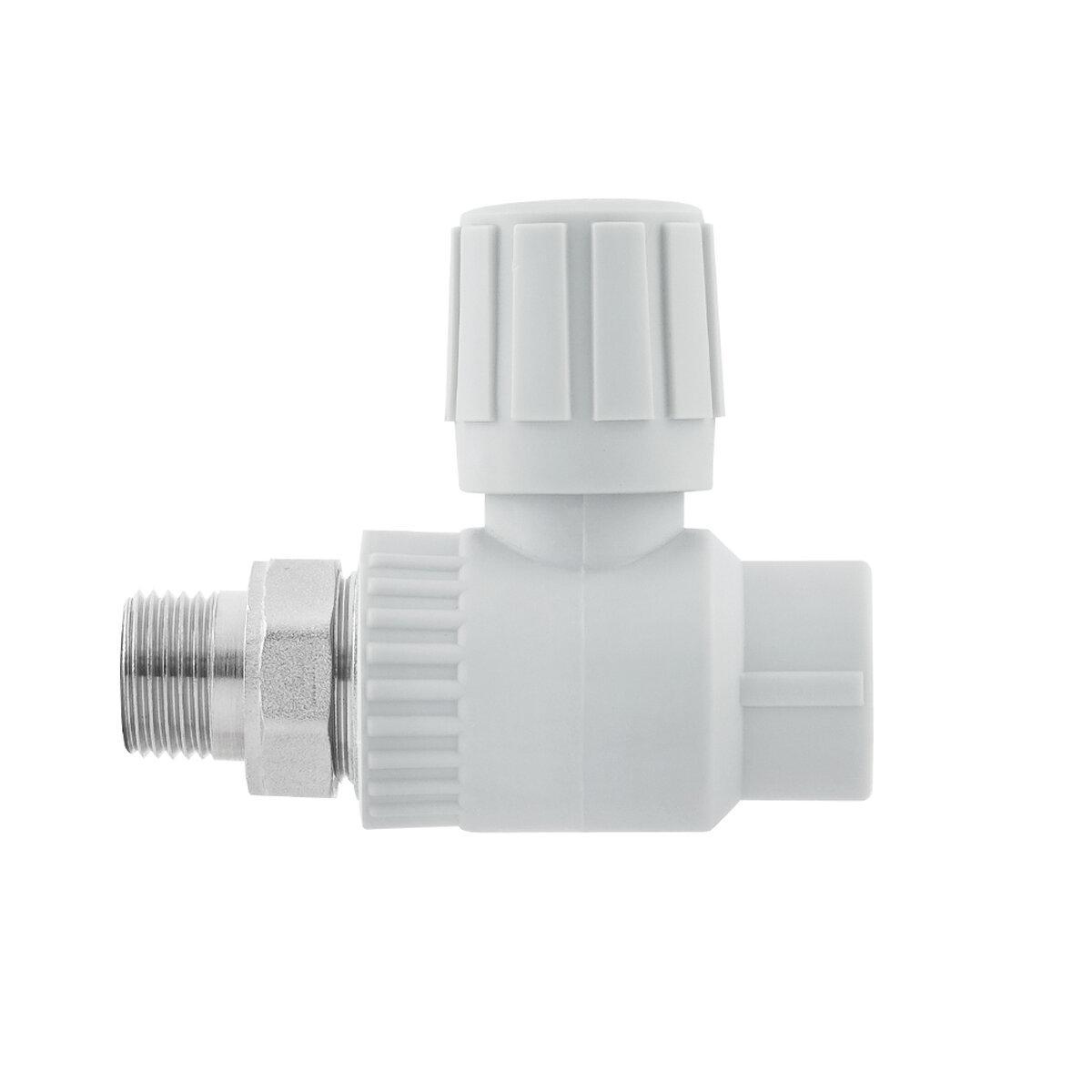 Кран радіаторний прямий PPR Raftec RSRV2001 20 мм x 1/2" (SW-99505) - фото 2 Кран радіаторний прямий PPR Raftec RSRV2001 20 мм x 1/2" (SW-99505) - фото 2