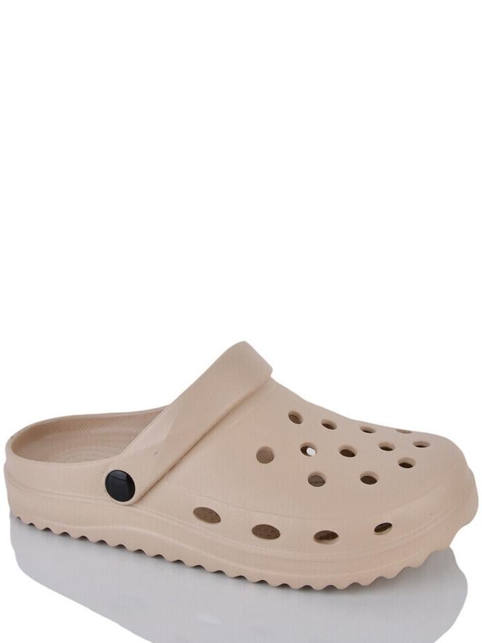 Кроксы luck Line N26-5063-387A р. 37 Бежевый Кроксы luck Line N26-5063-387A р. 37 Бежевый