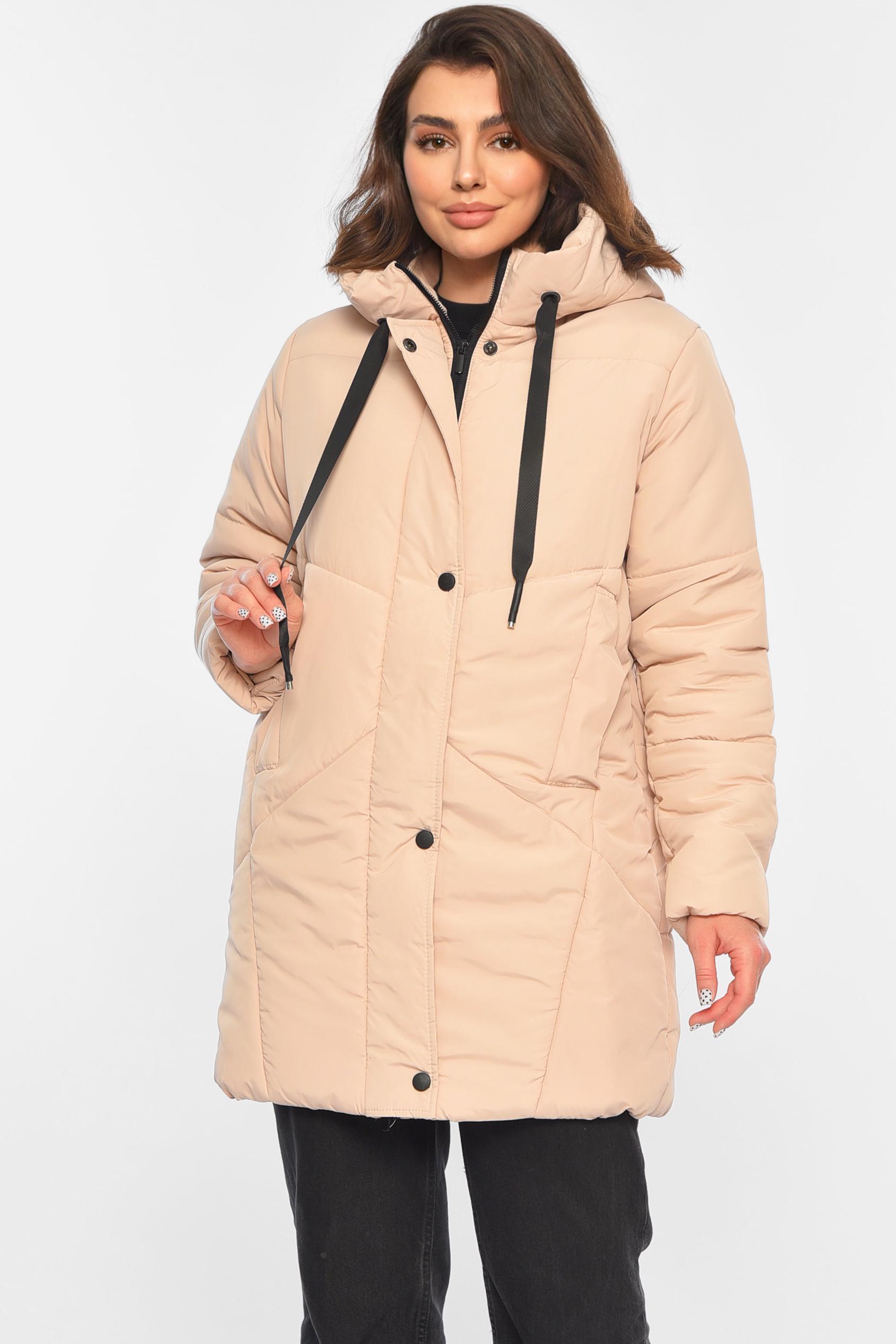 Куртка женская демисезонная S Светло-бежевый (196443) Куртка женская демисезонная S Светло-бежевый (196443)