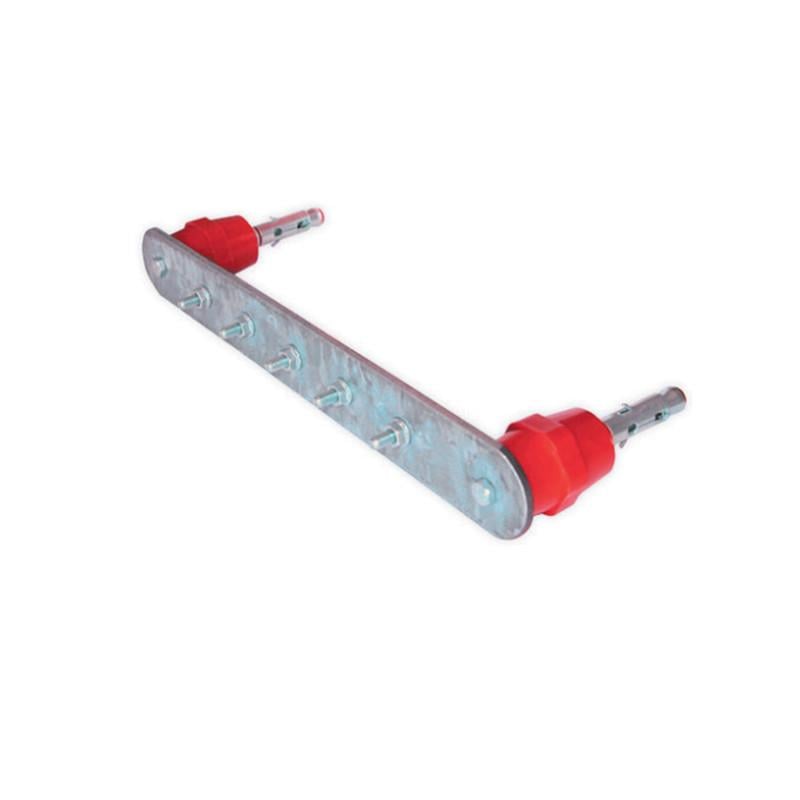 Шина уравнивания потенциалов ДКС Jupiter 10 подключений 384x40 мм медь (NE1006CU)