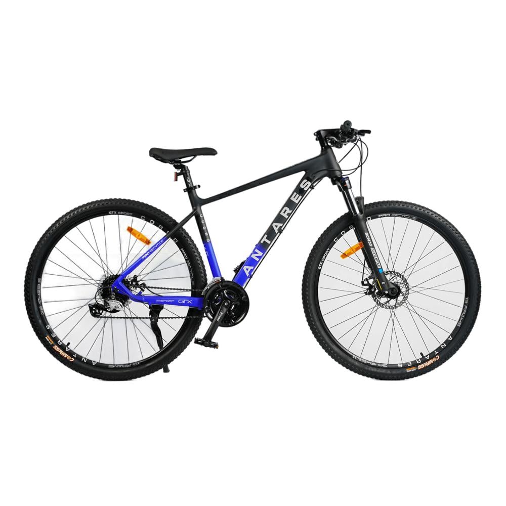 Велоcипед спортивный Corso Antares 29" алюминиевая рама 19" 24 скоростей Blue/Black (127902)